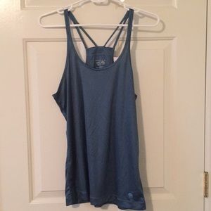Dark teal Yoga & Running Tank